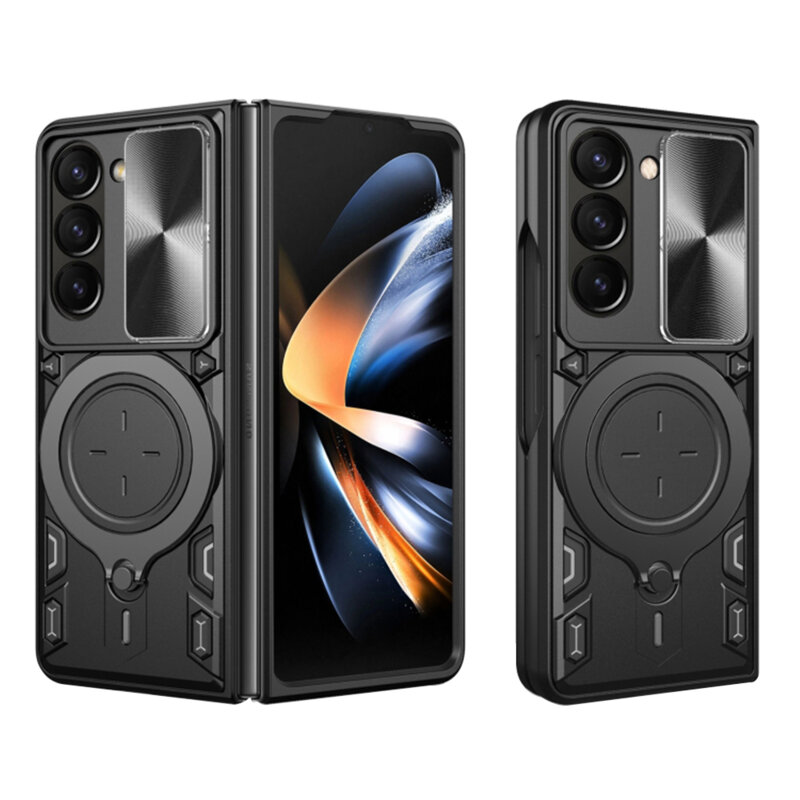 Husa Samsung Galaxy Z Fold5 Techsuit CamGuard Pro, negru