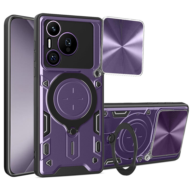 Husa Huawei Pura 70 Techsuit CamGuard Pro, mov