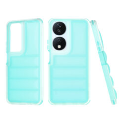 Husa Honor X7b Techsuit Wave Shield, turcoaz