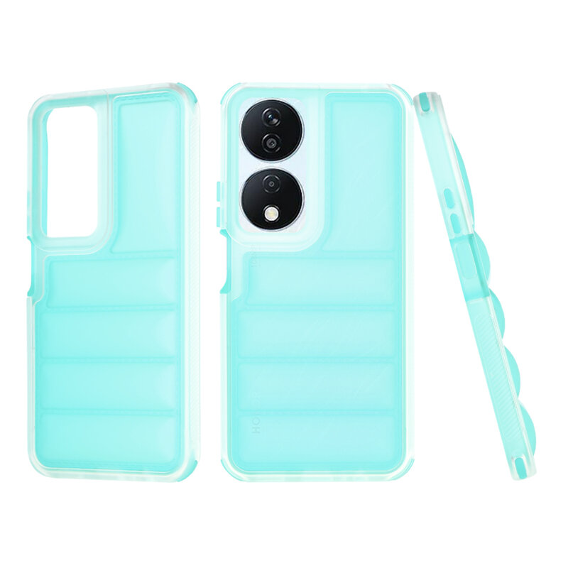 Husa Honor X7b Techsuit Wave Shield, turcoaz