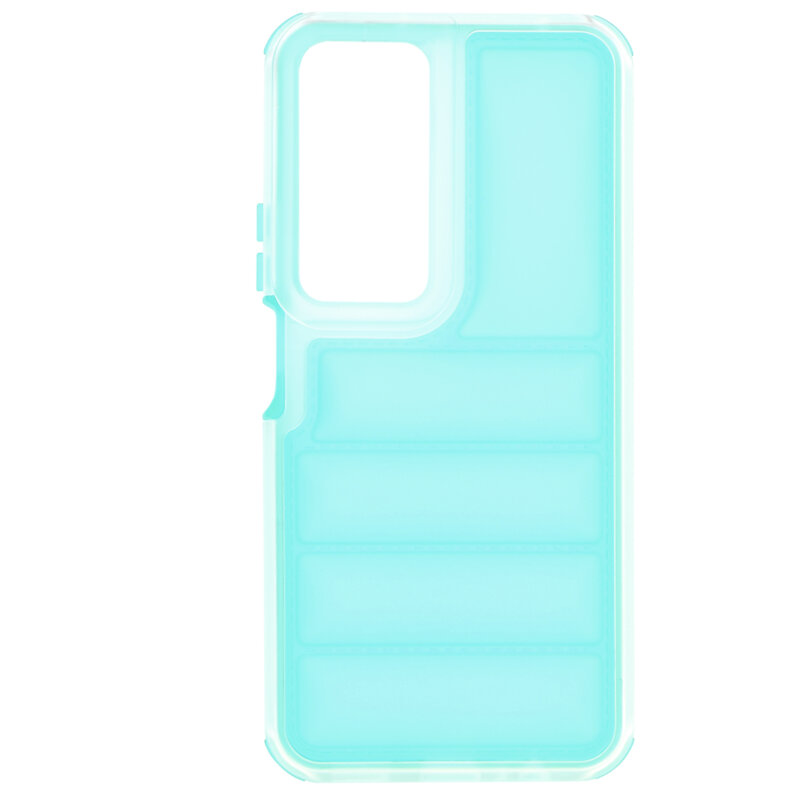 Husa Honor X7b Techsuit Wave Shield, turcoaz
