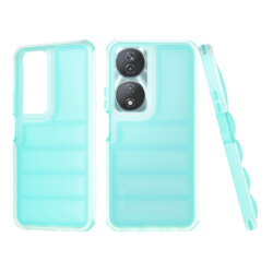 Husa Honor 90 SMART Techsuit Wave Shield, turcoaz