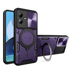 Husa Motorola Moto G14 Techsuit CamGuard Pro, mov