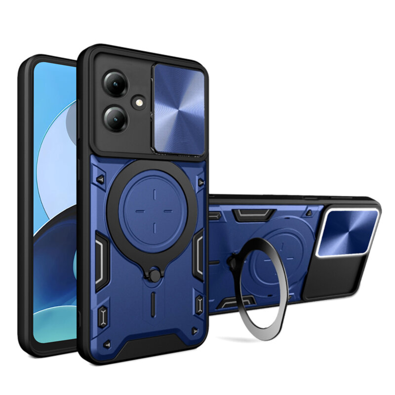 Husa Motorola Moto G14 Techsuit CamGuard Pro, albastru
