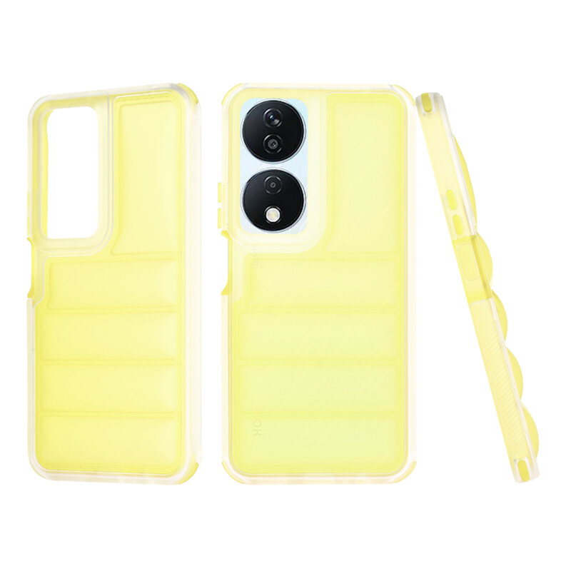 Husa Honor X7b Techsuit Wave Shield, galben