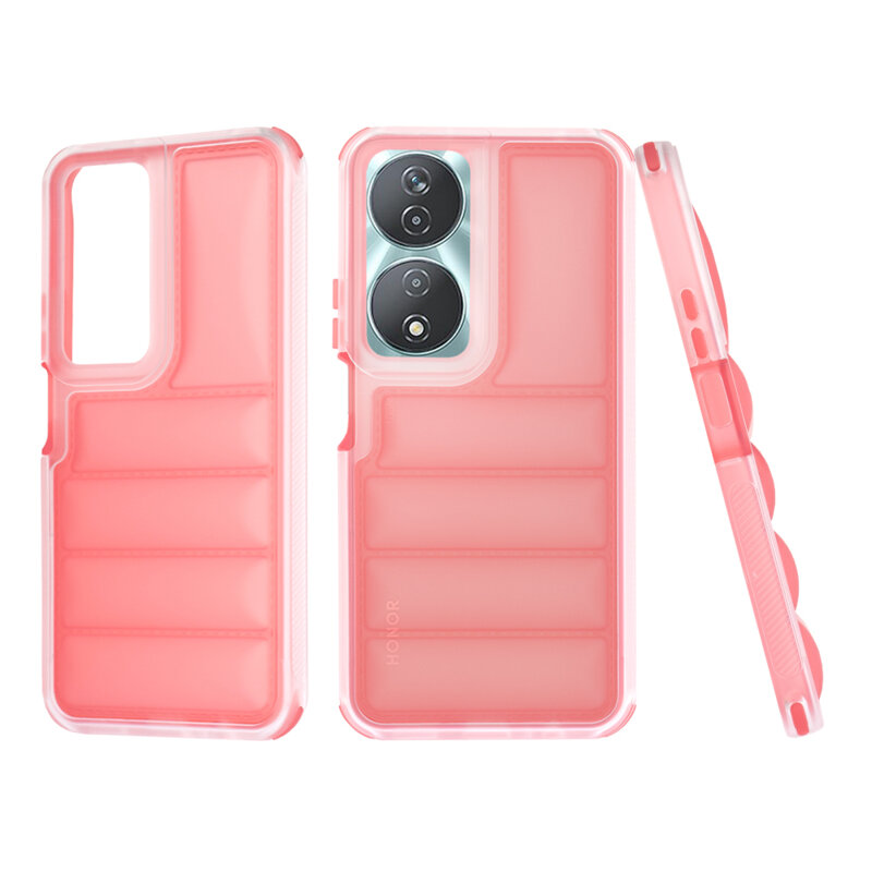 Husa Honor 90 SMART Techsuit Wave Shield, rosu