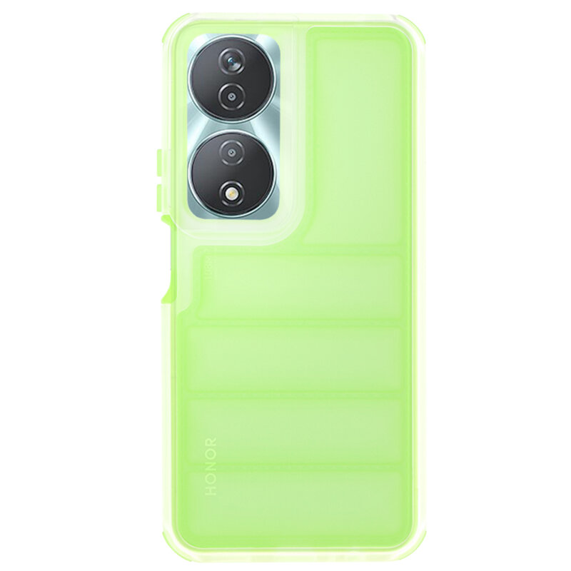 Husa Honor 90 SMART Techsuit Wave Shield, verde
