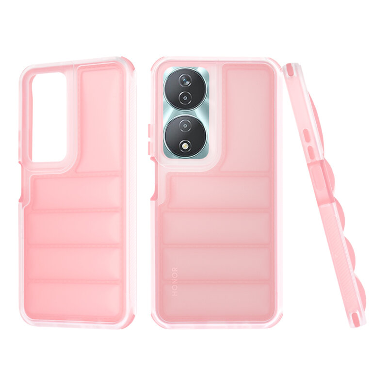 Husa Honor 90 SMART Techsuit Wave Shield, roz