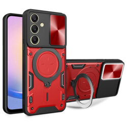 Husa Samsung Galaxy A25 5G Techsuit CamGuard Pro, rosu