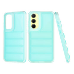 Husa Samsung Galaxy A35 5G Techsuit Wave Shield, turcoaz