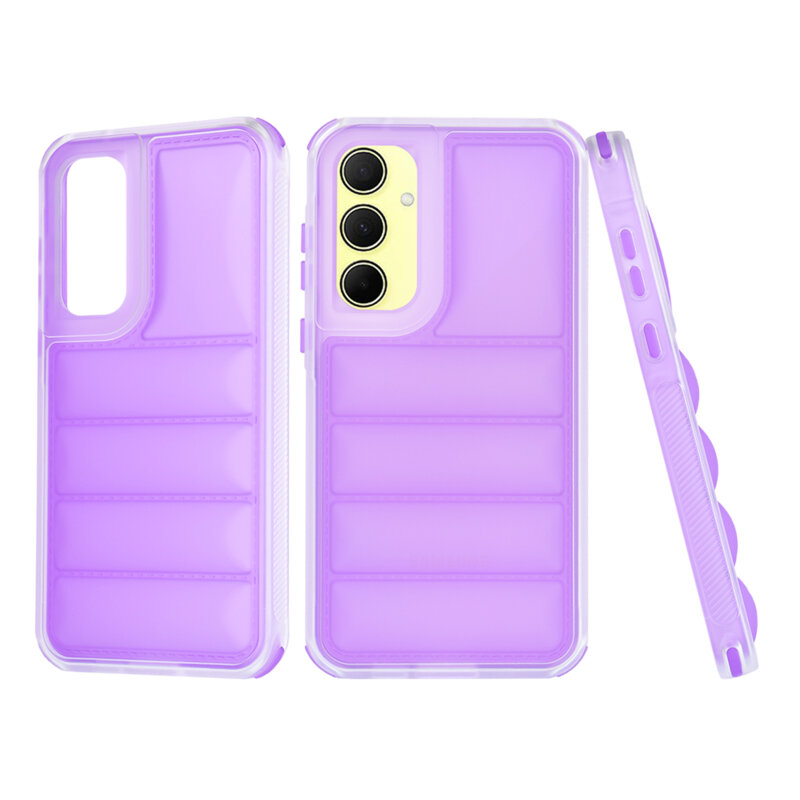 Husa Samsung Galaxy A35 5G Techsuit Wave Shield, mov
