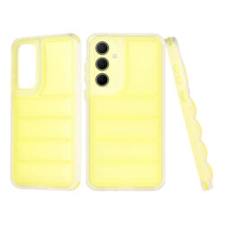 Husa Samsung Galaxy A35 5G Techsuit Wave Shield, galben