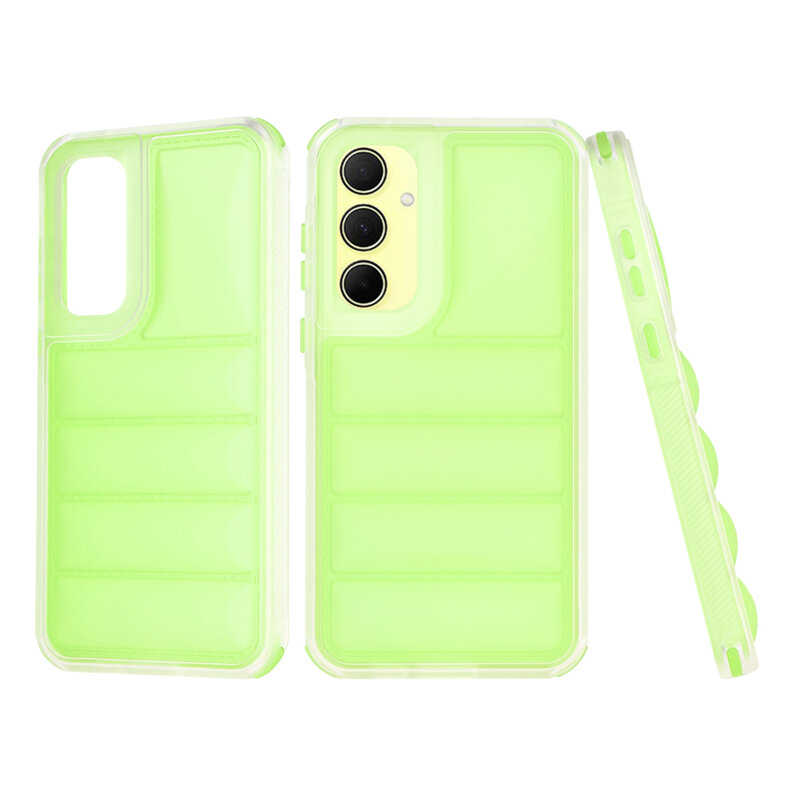 Husa Samsung Galaxy A35 5G Techsuit Wave Shield, verde