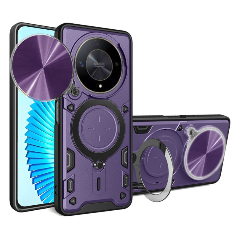 Husa Honor Magic6 Lite Techsuit CamGuard Pro, mov