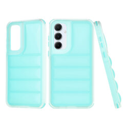 Husa Samsung Galaxy A55 5G Techsuit Wave Shield, turcoaz