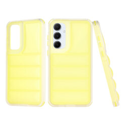 Husa Samsung Galaxy A55 5G Techsuit Wave Shield, galben
