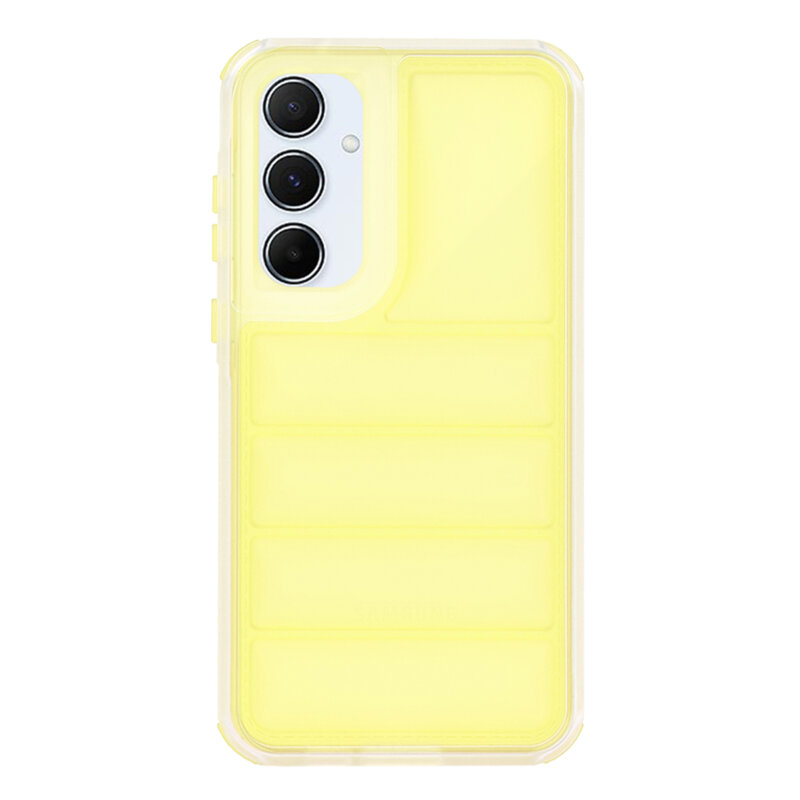 Husa Samsung Galaxy A55 5G Techsuit Wave Shield, galben