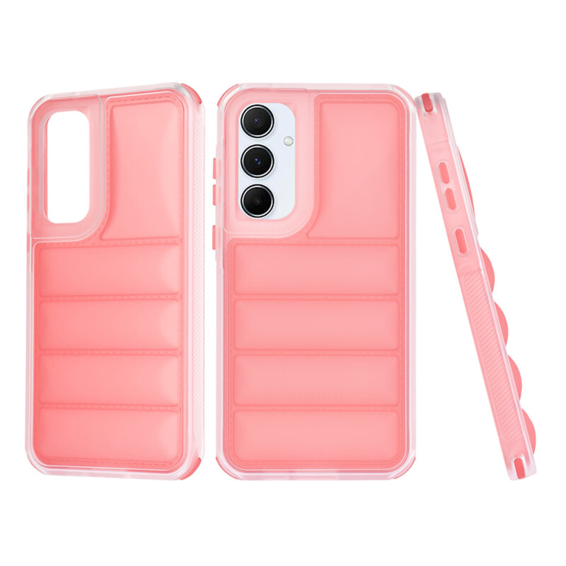 Husa Samsung Galaxy A55 5G Techsuit Wave Shield, rosu