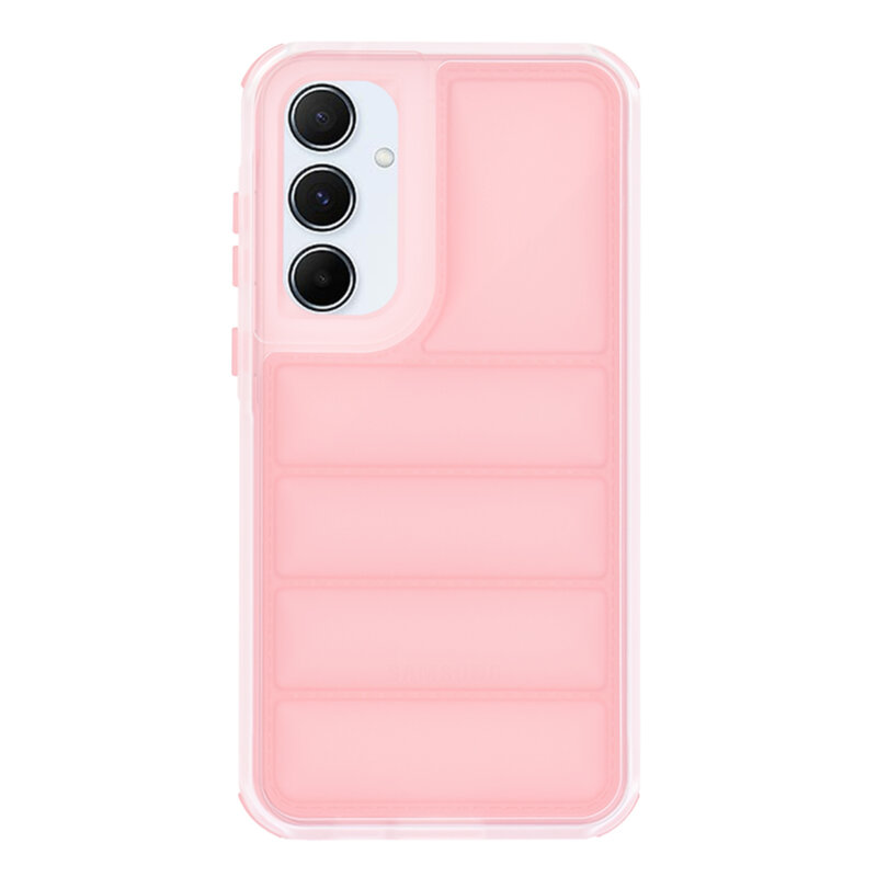 Husa Samsung Galaxy A55 5G Techsuit Wave Shield, roz