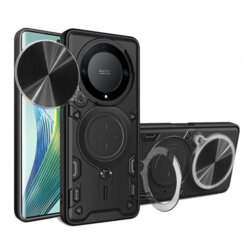 Husa Honor Magic5 Lite Techsuit CamGuard Pro, negru