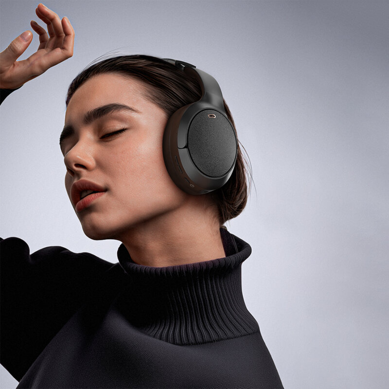 Casti Wireless Bluetooth 5.3, IPX4, Hi-Fi, Acefast, negru