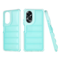 Husa Oppo A58 4G Techsuit Wave Shield, turcoaz