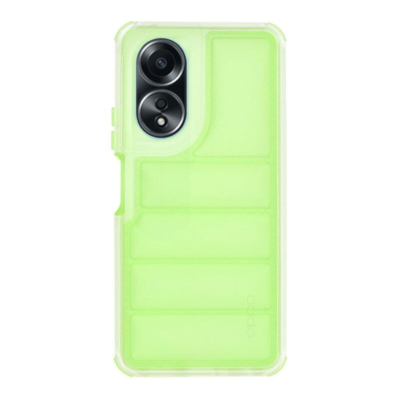 Husa Oppo A58 4G Techsuit Wave Shield, verde