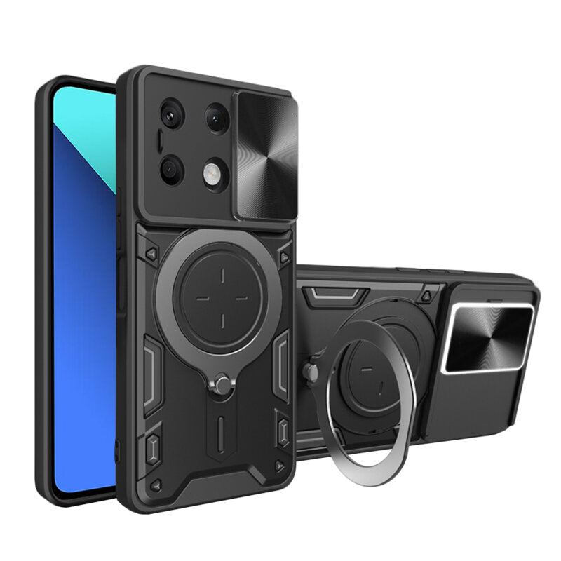 Husa Xiaomi Redmi Note 13 4G Techsuit CamGuard Pro, negru