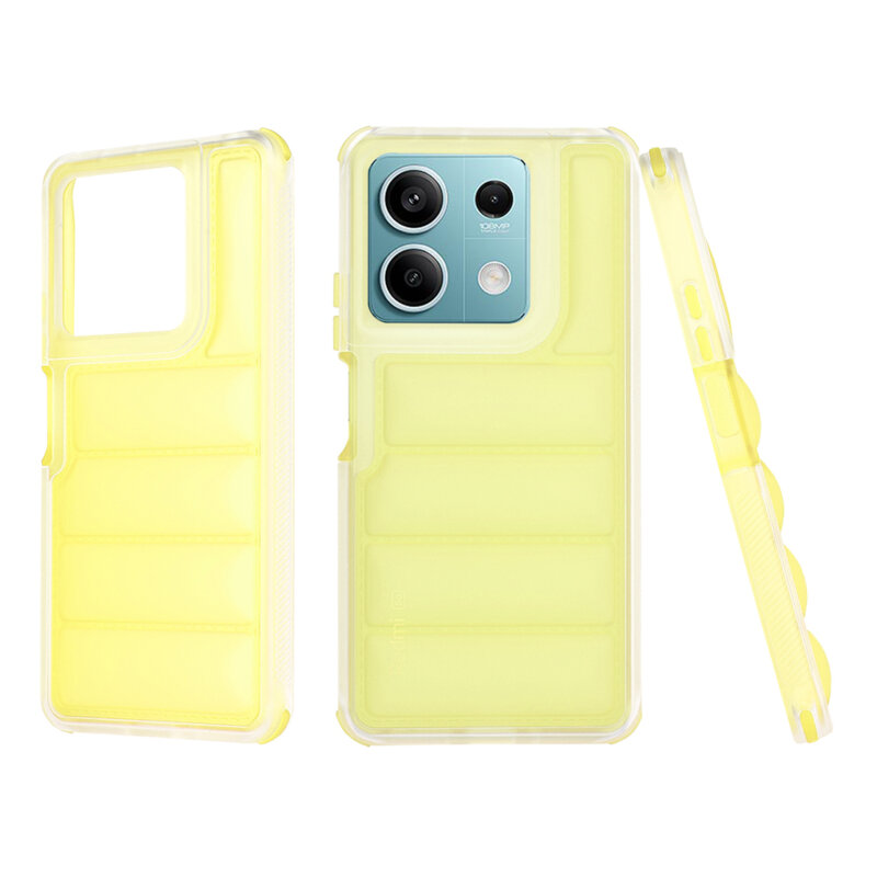 Husa Xiaomi Redmi Note 13 5G Techsuit Wave Shield, galben