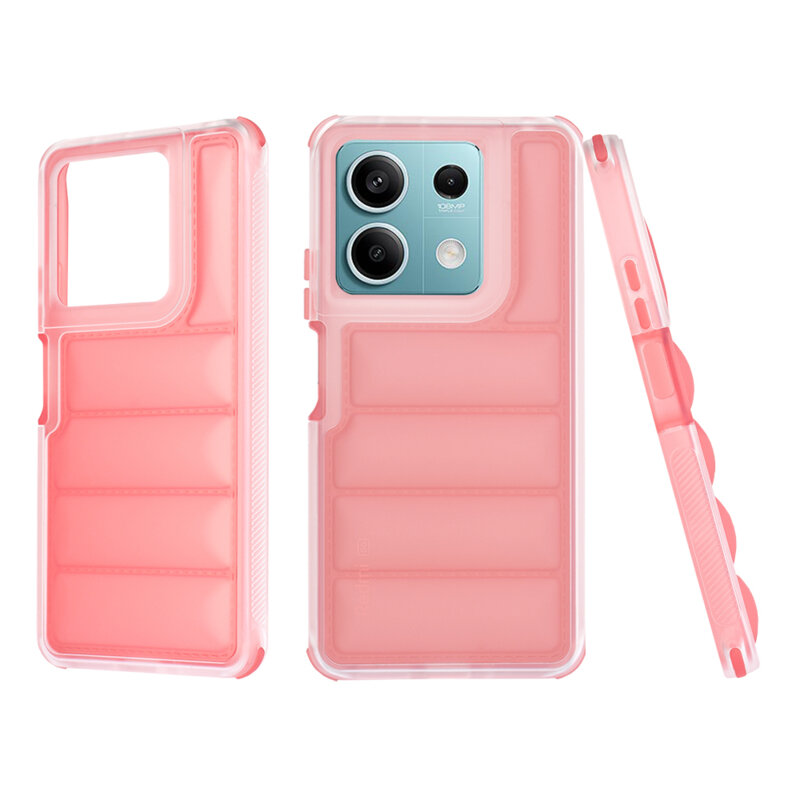 Husa Xiaomi Redmi Note 13 5G Techsuit Wave Shield, rosu