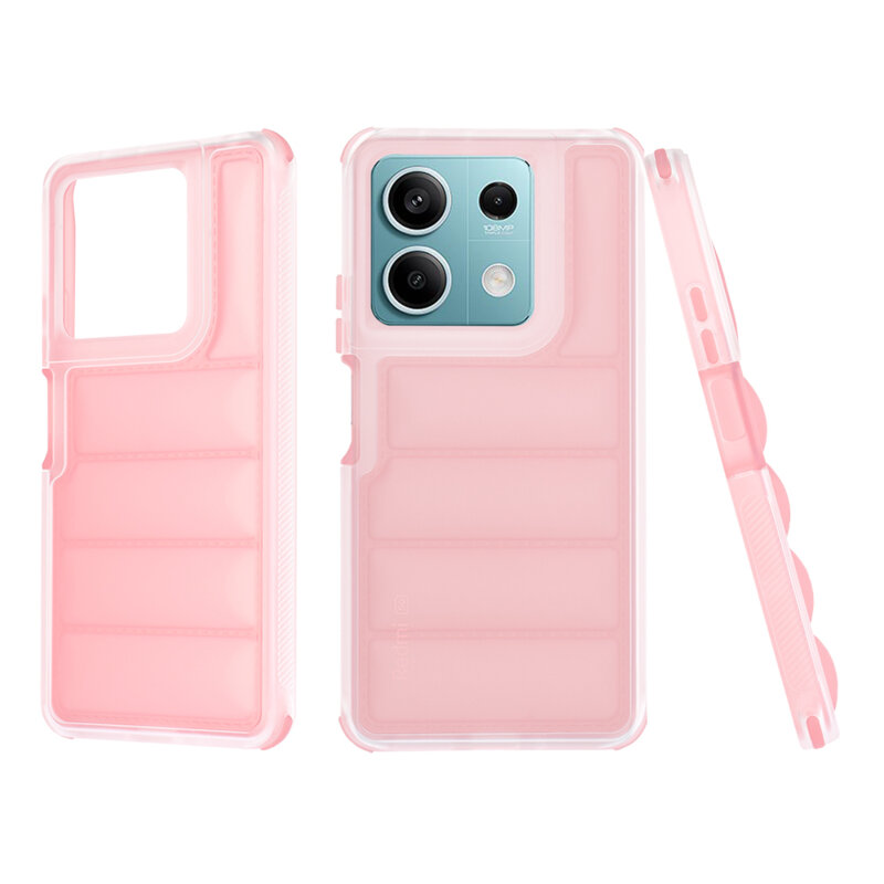 Husa Xiaomi Redmi Note 13 5G Techsuit Wave Shield, roz