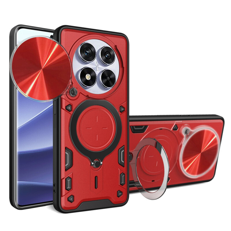 Husa Xiaomi Redmi Note 14 Pro 5G Techsuit CamGuard Pro, rosu