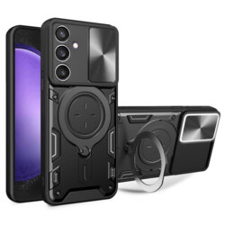 Husa Samsung Galaxy S23 FE Techsuit CamGuard Pro, negru