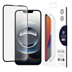 Folie sticla iPhone 16e Dux Ducis Tempered Glass, negru