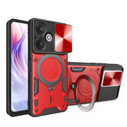 Husa Xiaomi Redmi 13C 5G Techsuit CamGuard Pro, rosu