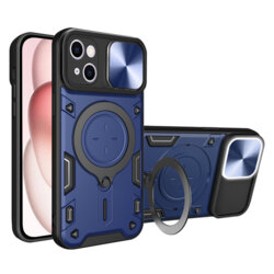 Husa iPhone 15 Techsuit CamGuard Pro, albastru