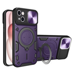Husa iPhone 15 Techsuit CamGuard Pro, mov