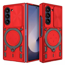 Husa Samsung Galaxy Z Fold6 Techsuit CamGuard Pro, rosu
