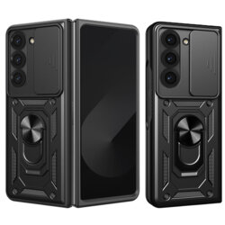 Husa Samsung Galaxy Z Fold6 protectie camera Techsuit CamShield Series, negru