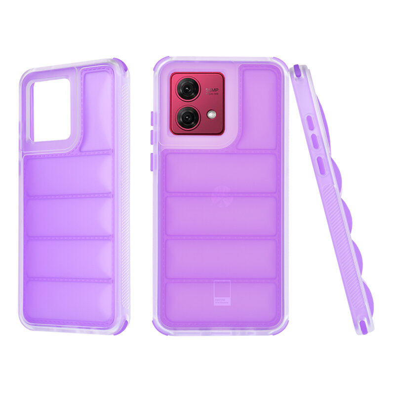 Husa Motorola Moto G84 Techsuit Wave Shield, mov