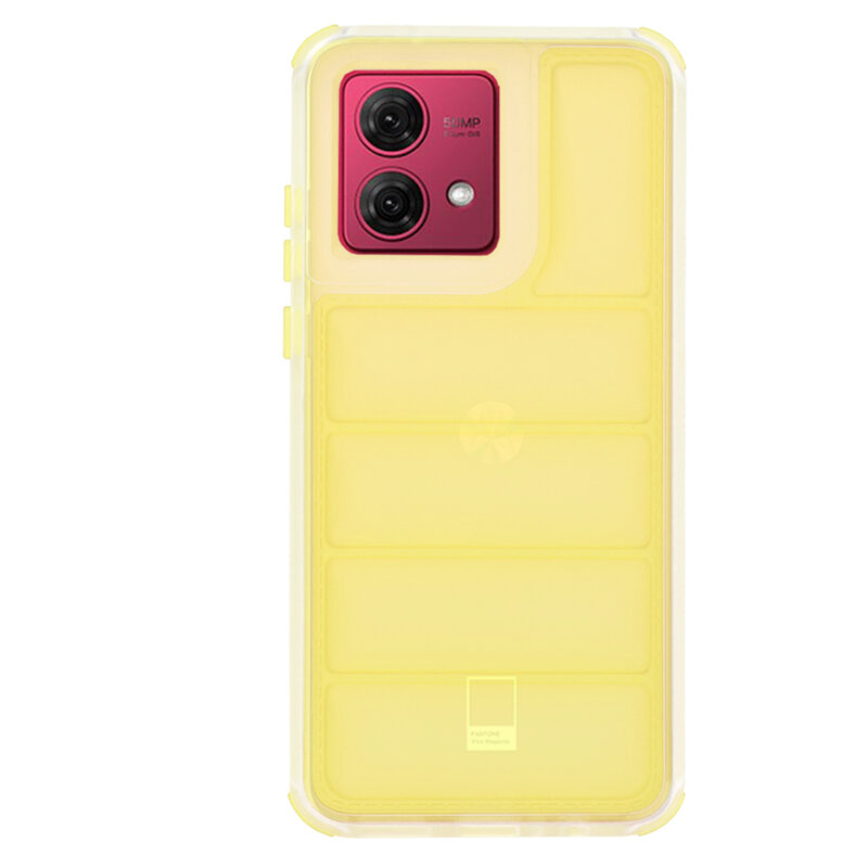 Husa Motorola Moto G84 Techsuit Wave Shield, galben