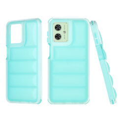 Husa Motorola Moto G54 Techsuit Wave Shield, turcoaz