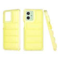 Husa Motorola Moto G54 Techsuit Wave Shield, galben