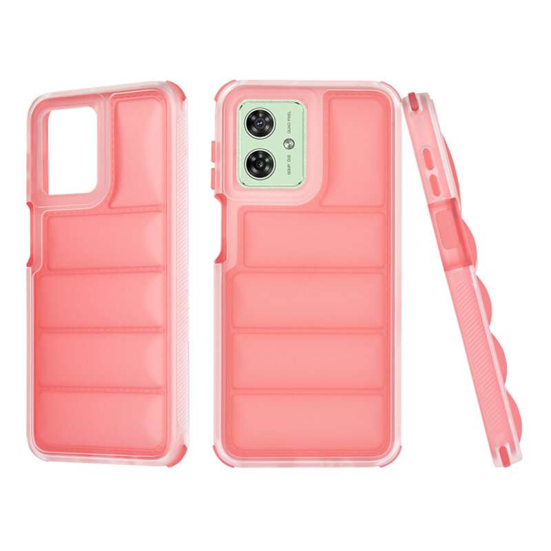 Husa Motorola Moto G54 Techsuit Wave Shield, rosu