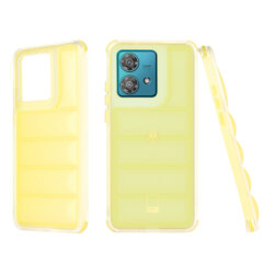 Husa Motorola Edge 40 Neo Techsuit Wave Shield, galben