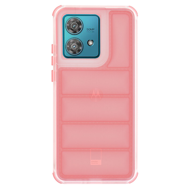 Husa Motorola Edge 40 Neo Techsuit Wave Shield, rosu