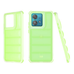 Husa Motorola Edge 40 Neo Techsuit Wave Shield, verde
