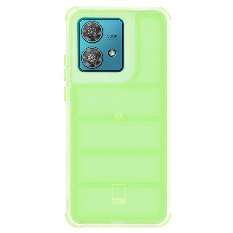 Husa Motorola Edge 40 Neo Techsuit Wave Shield, verde