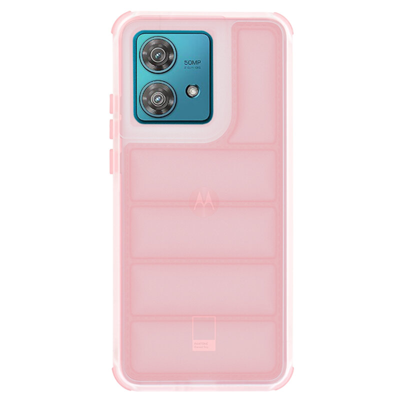 Husa Motorola Edge 40 Neo Techsuit Wave Shield, roz
