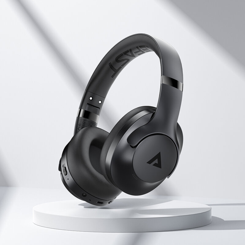 Casti Wireless Bluetooth 5.3, IPX4, Hi-Fi, Acefast H4, negru